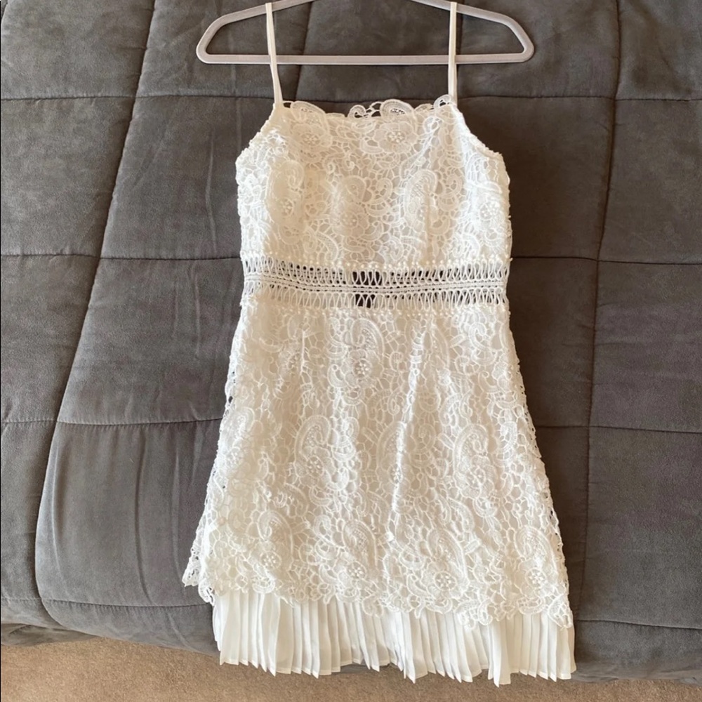 White dress